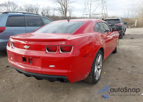 2010 Chevrolet Camaro 2Ss из США, поврежденный, VIN 2G1FK1EJ1A9125293